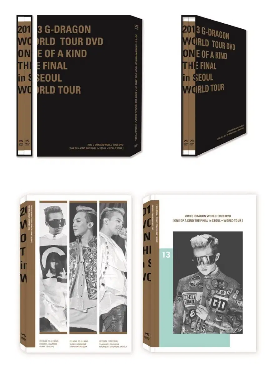 G-dragon 지드래곤 원오브어카인드 월드투어 DVD